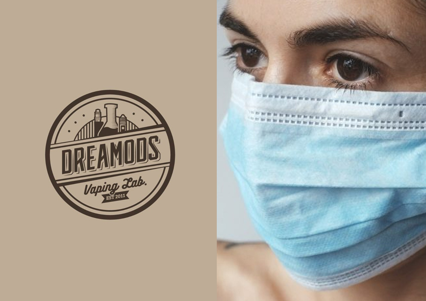 Dreamods S.R.L: Ad ogni ordine del negoziante verranno regalate due mascherine chirurgiche