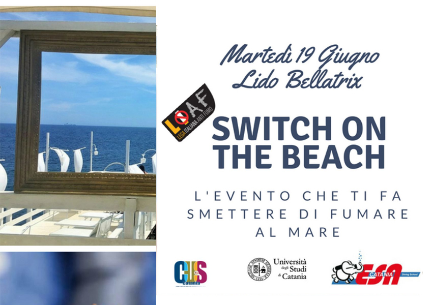 “SWITCH ON THE BEACH” – In spiaggia a Catania con LIAF