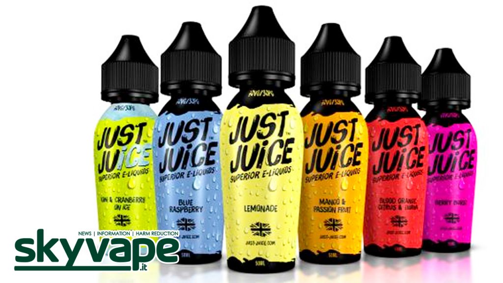 Just Juice UK: “A Gennaio arrivano 7 aromi fruttati, per sigarette elettroniche, tutti da scoprire”