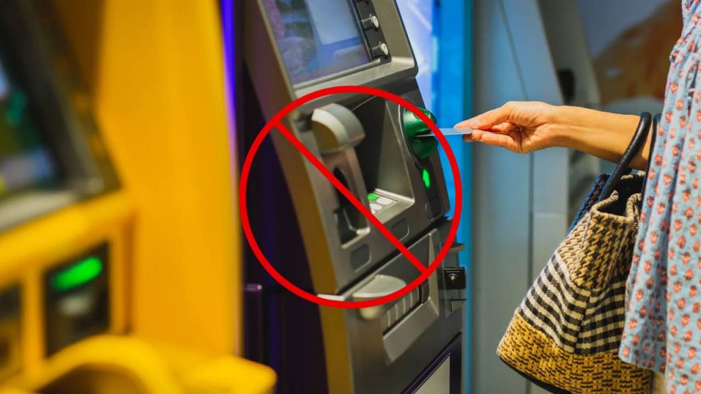 Bancomat non funzionanti