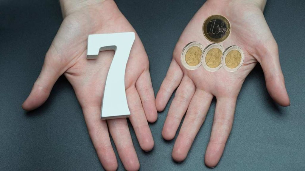 Moneta da 7 euro